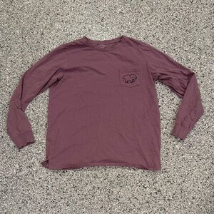 Ivory Ella Women’s Maroon Long Sleeve Tee